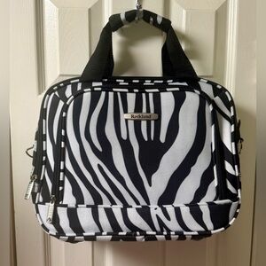 Rockland Zebra Print Bag small carryon